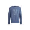 Adidas Wu Ji Collection Sweatshirts Men's Blue Crew Neck Moderate Other HE5163