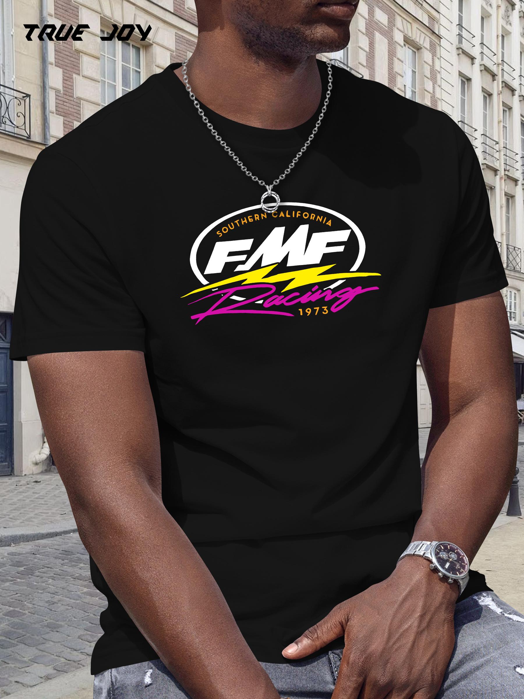 FMF Racing Graphic T-shirt - Black Short Sleeve Crew Neck S
