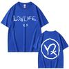 Yungblud Lowlife Album Logo 2025 T-Shirt Herren Damen Mode Rock Retro Kurzarm T-Shirt Herren Freizeit Baumwolle Übergroße T-Shirts