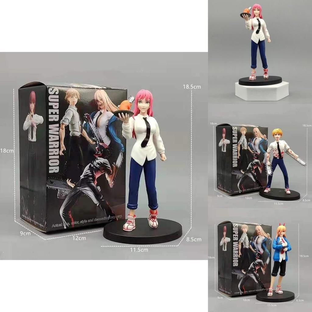 Kettensägenmann-Figur, Modellpuppe, Spielzeug, Weihnachtsgeschenk für Kinder, Denji Power Pochita Makima