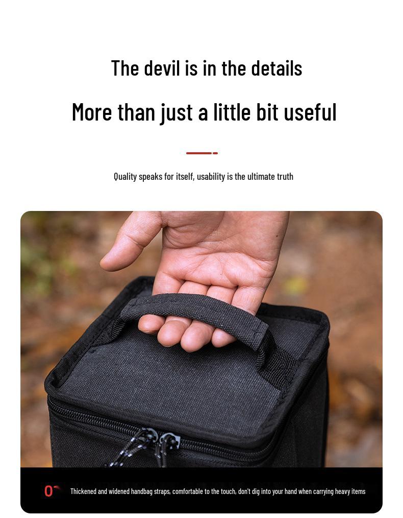 Сумка Koman BKT-9-BC для великої туристичної лампи - Щільний брезент для ламп, газових балонів та пальників