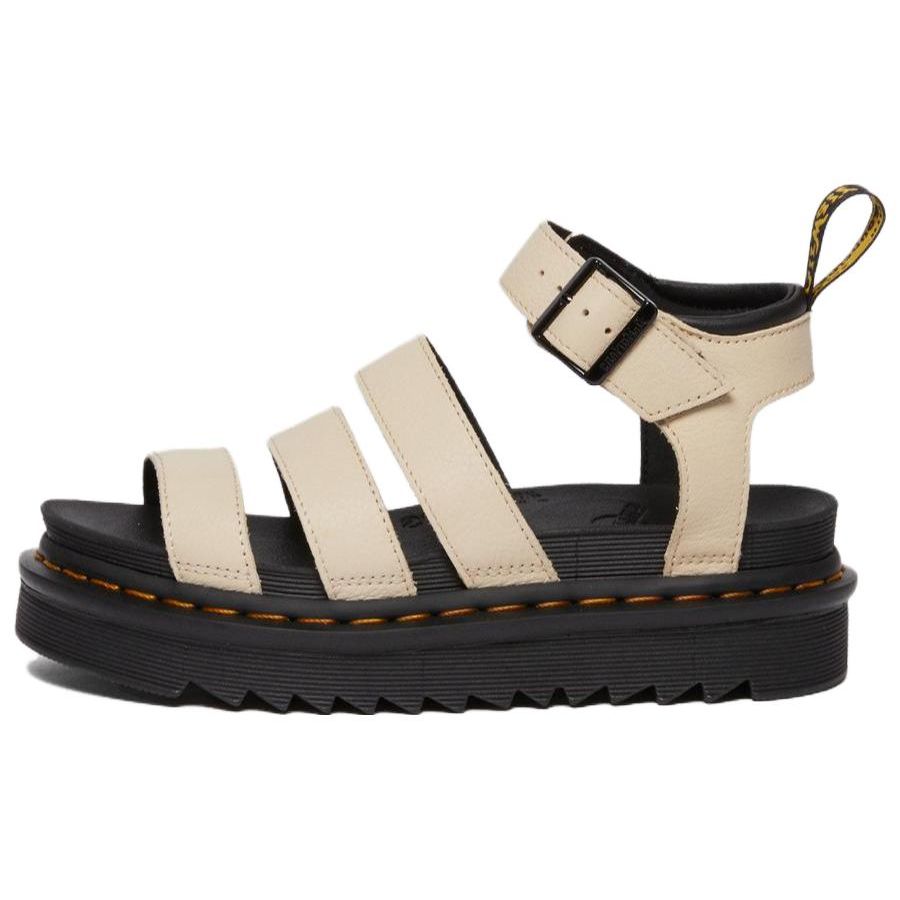 Dr. Martens Blaire Leather Comfortable Thick Sole Fashion Sandals Women sandals Beige 30706292