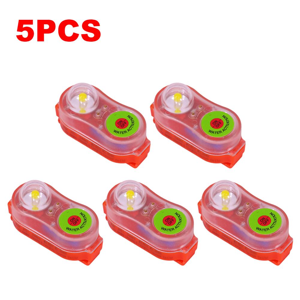 LED Life Jacket Light Survivor Locator Light Lithium Seawater Self-Lighting Light Life-saving Adult Children For Life Vest