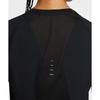 Nike Logo Round Neck Pullover Short Sleeve Breathable T-Shirt Women T-Shirt Black HM9699010