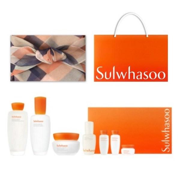 

Подлинные НОВЫЕ эластичные согласные Sulwhasoo 3 вида скульптур и кусочков фьючерсов и сумок для покупок, новейшие продукты, популярный корейский косметический набор