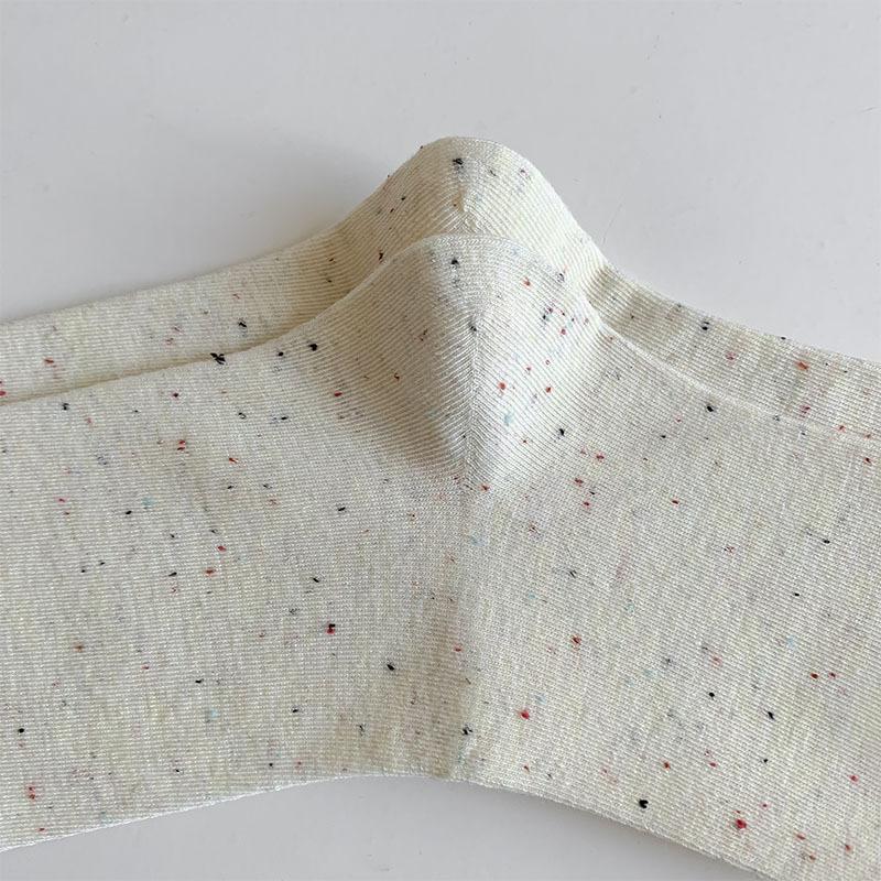 1pair Solid Color Women Socks Simple Black White Gray Long Socks Women JK Japanese Style School Girls Middle Tube Socks