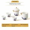 Yongfengyuan Pearl of the Sea 6-Piece Ceramic Portable Travel Tea Set