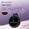 J33 Wireless Lavalier Microphone with Charging Case & AI Noise Reduction, Digital Display, Dual-Function Button.