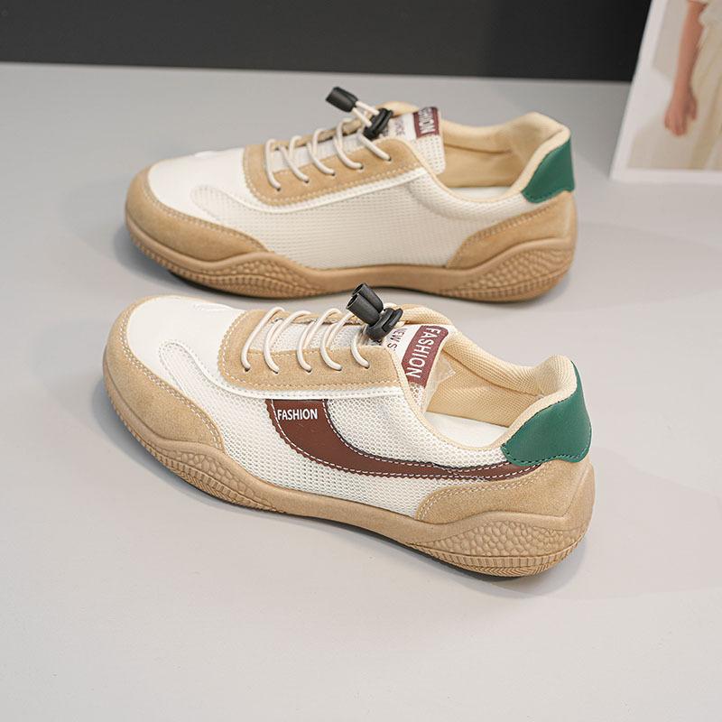 Spring and summer new ins breathable mesh shoes light leisure sports running B 35 хаки