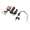 24V 250W Brushed Controller Ignition Switch Lock Throttle Grip Set for Electric Bike Tricycle Motorcycle