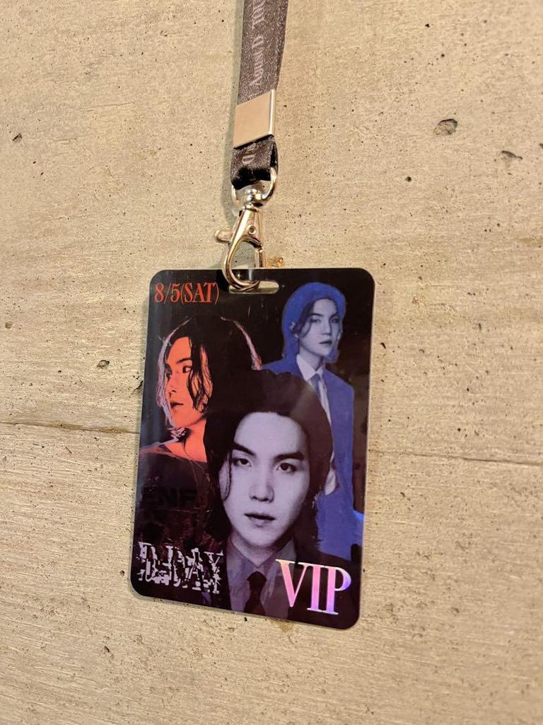 [USED] BTS SUGA Yoongi AgustD D-DAY FINAL VIP Pass
