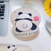 Wrist Rest Cartoon Keyboard Pad Hand Support 3D Antiskid Mice Mat 3D Mouse Pad  Typewriting Tools