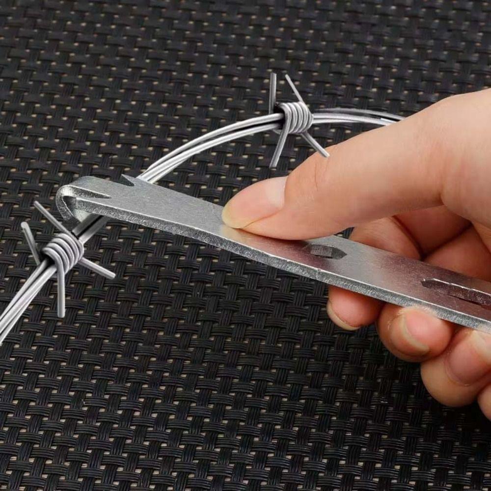 Stainless Steel Fence Wire Twister Tensioning Tool Wire Winding Fixator  For Garden