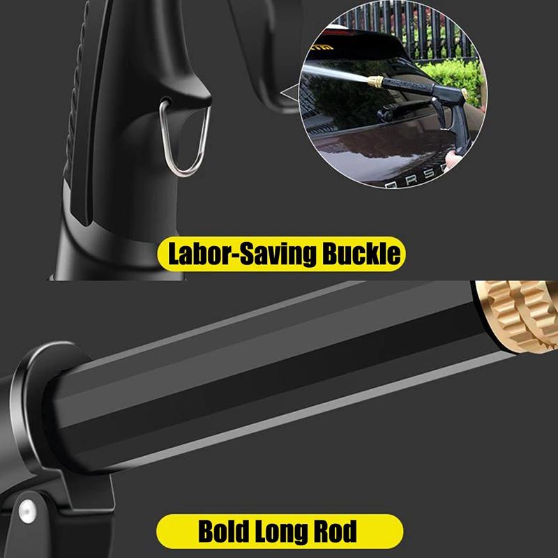 High Pressure Water Gun For Car Washing Garden Watering Hose Nozzle Sprinkler Foam Jug Water Faucet Joint Quick Connector