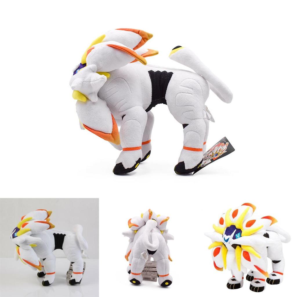Adorable New Style Legendary Pokemon Solgaleo Sun Moon Plush Stuffed Doll Toy