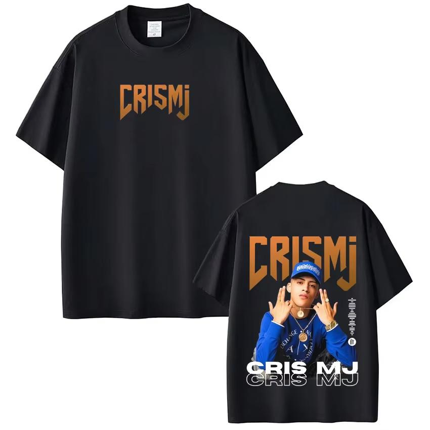 Rapper CRIS MJ Tour 2026 Graphics T Shirt Unisex Women Fashion Hiphop Tshirt Shortsleeved Cotton Tees Casual Tshirts Streetwear XL