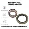 Kit Distanziale e Paraolio Albero Pignone Moto Adatto Per Harley BigTwin Shovelhead Evo FX FXD FXR FXST FL FLT FLST 1970-1998 24002-70