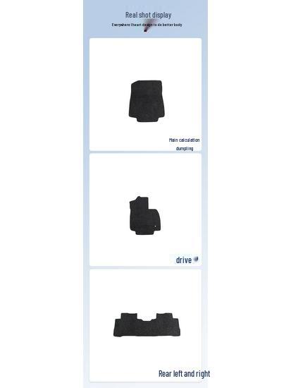 Nouveaux Tapis de Sol en Velours et Nylon pour Modèles Senya R9-18 à Conduite à Gauche