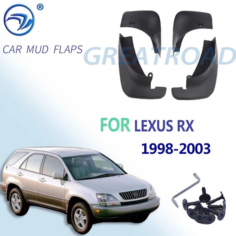 

Передние и задние автомобильные брызговики для Lexus RX1998 1999 2000 2001 2002 2003 Брызговики брызговики для аксессуаров для крыльев