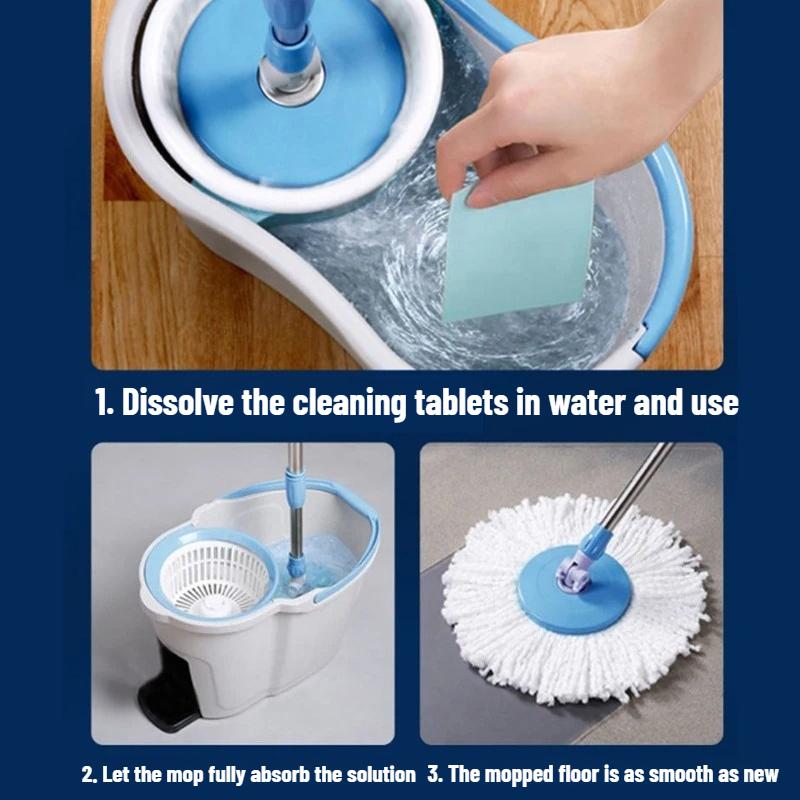 30/60/120Pcs Concentrated Floor Cleaner For Tile Wood Bathroom And Car Surfaces Powerful Floor Cleaning Sheets For Home