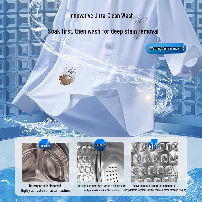 Haier XQB80-Z606 8kg Fully Automatic Pulsator Washing Machine CN plug (adapter included)