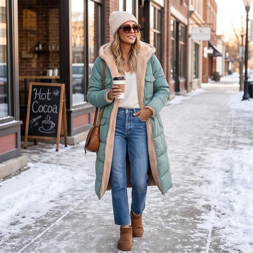 Women's Casual Long Sleeve Hooded Jacket Color Outerwear for Everyday Wear