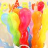 Jidukongjian Balloons, 100 Pieces, Birthday Gift, Engagement And Wedding Decoration, Decorative Setup Toy, Long Spiral Balloon + Pump
