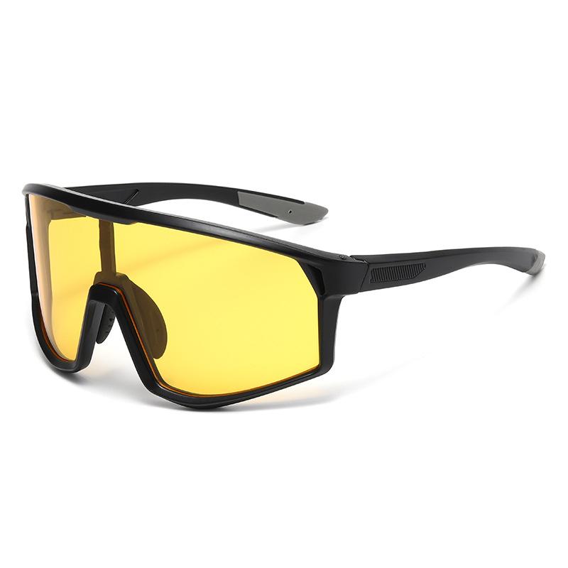 New One-piece Cycling Glasses Outdoor Sports Sunglasses Running Goggles Windproof Wholesale