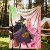 1pc Wicked Outdoor Blanket Lightweight Flannel, Soft & Warm, All-Season Use for Sofa, Outdoor, Camping, Living Room, Office092