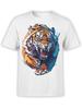 Tiger Tshirt Collection Fierce Charge Tiger Tshirt Unisex