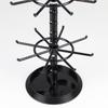 Rotating Jewelry Display Stand with Necklace and Earring Storage