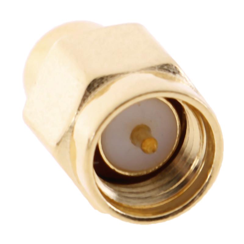 2Pcs 2W 6Ghz 50 Ohm Sma Male Rf Coaxial Termination Dummy Load Gold Plated Cap