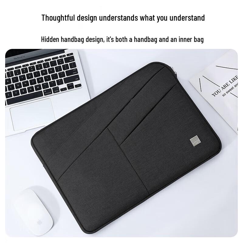 BUBM 14-inch Slim Laptop Briefcase