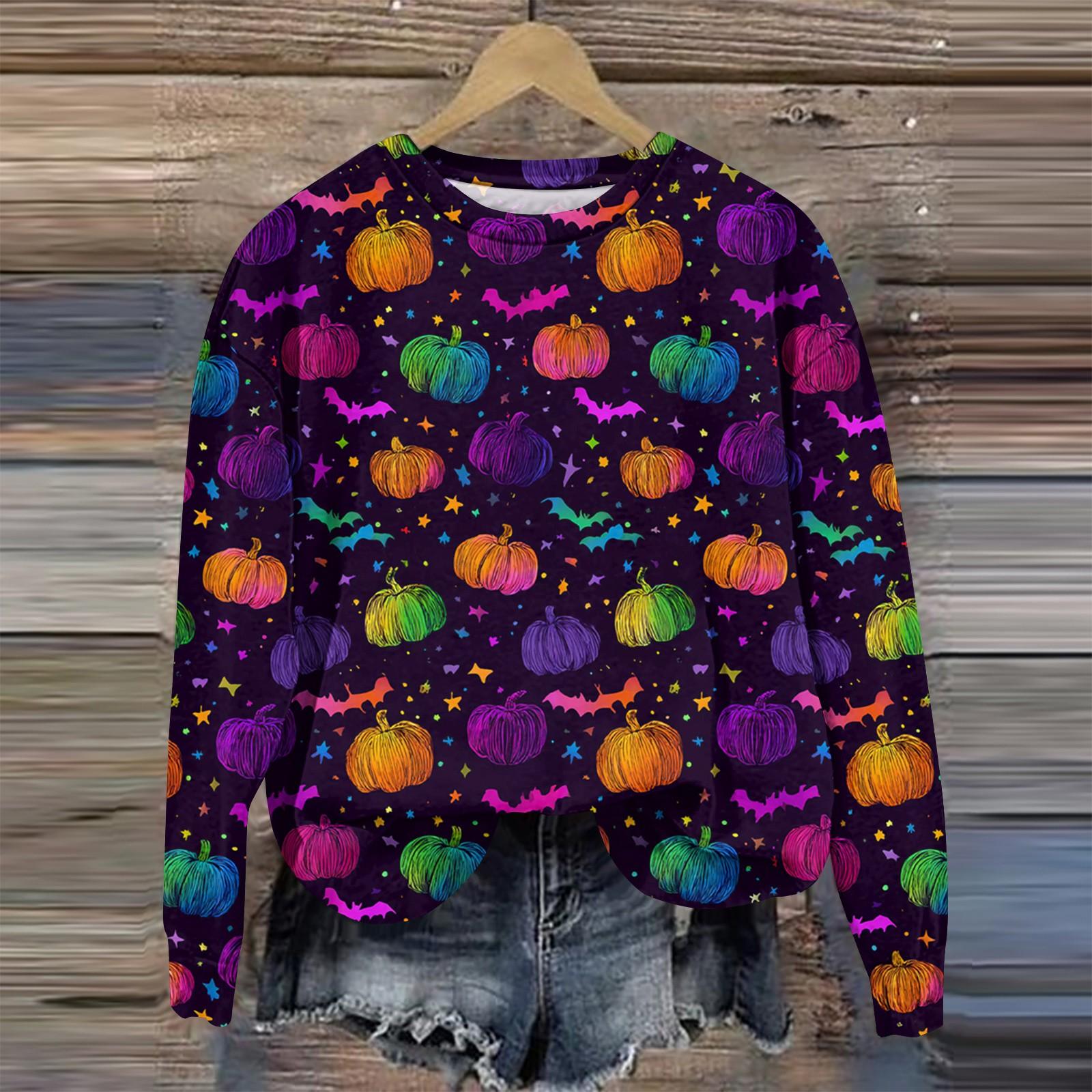 

Women s Casual Comfortable Round Neck Long Sleeve Baseball Print Top Sweatshirt Hoodie M