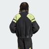 Adidas Originals Adilenium Ss24 Logo Zip Retro Sports Stand Collar Long Sleeve Jacket Men Jacket Yellow Black JN0824