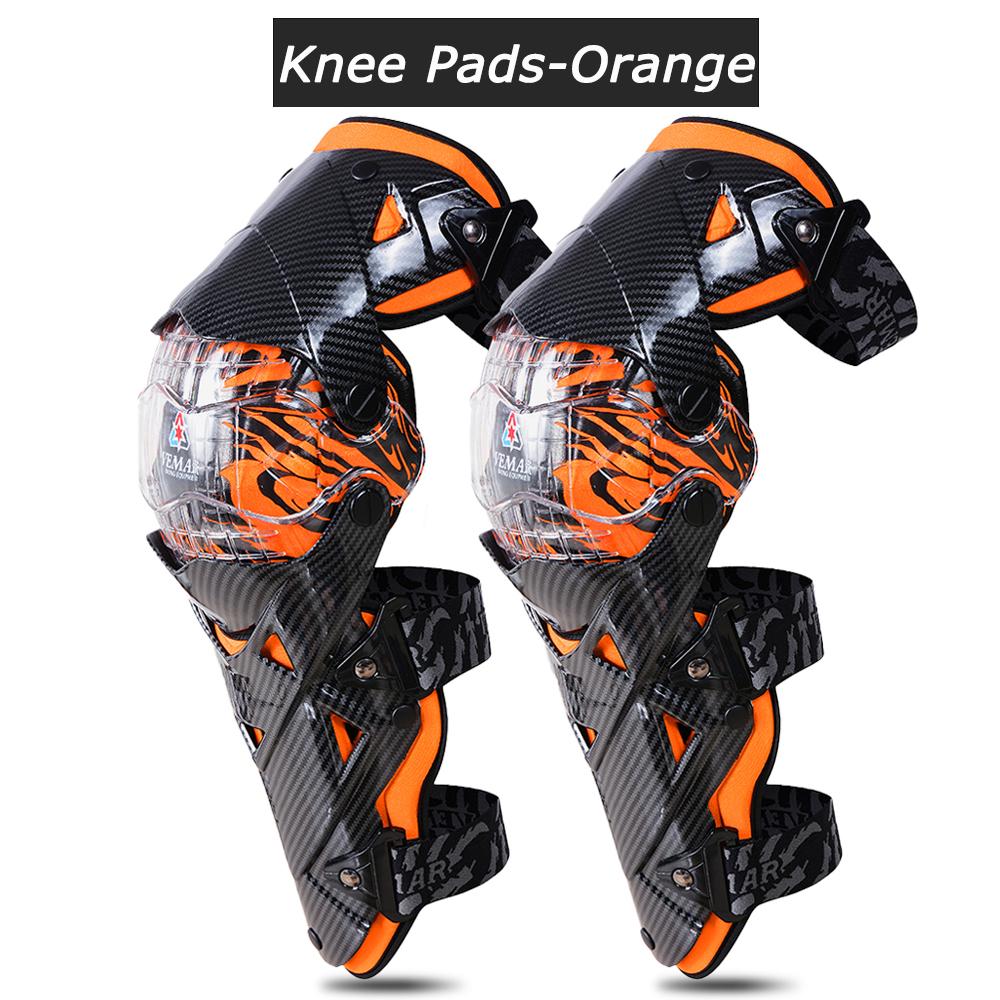 CE Approval Motocross Kneepads Off-road Elbow Guard Moto Protected Motorcycle Equipment Motorcyclist Knee Protector Safety Guard