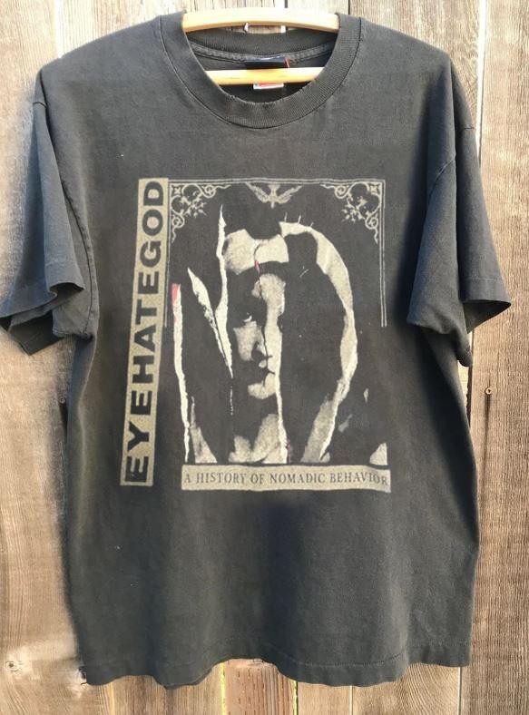 EYEHATEGOD Band Shirt EYEHATEGOD Graphic Charcoal Unisex T shirt Reprint WA4582 Unisex T-Shirt XXXXL
