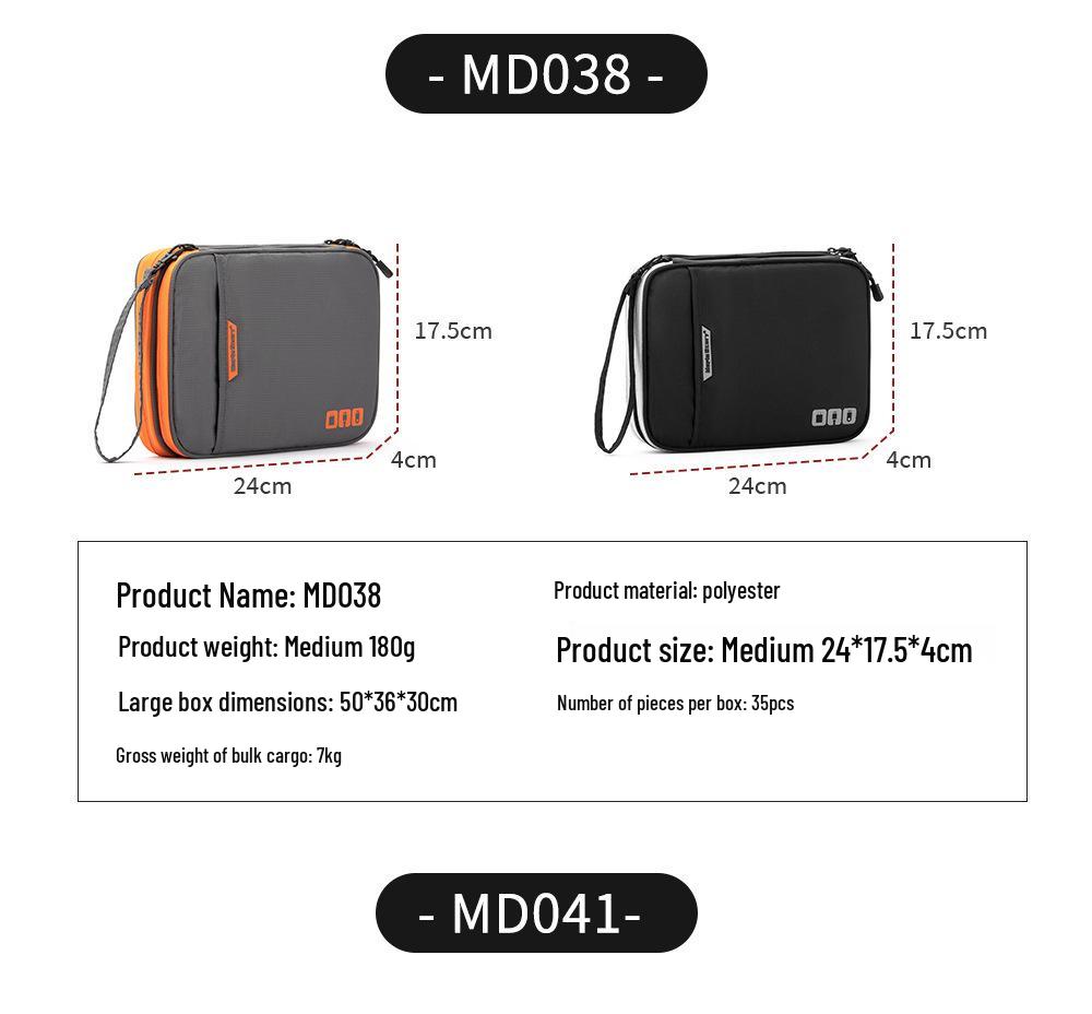 Digitale Multifunktionale Reise-Aufbewahrungstasche für Kabel, iPad, Powerbank, Festplatte und Kosmetik
