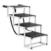 Dog Stair for Cars 4-step Folding Dog Steps Aluminum Loads up to 150 lbs