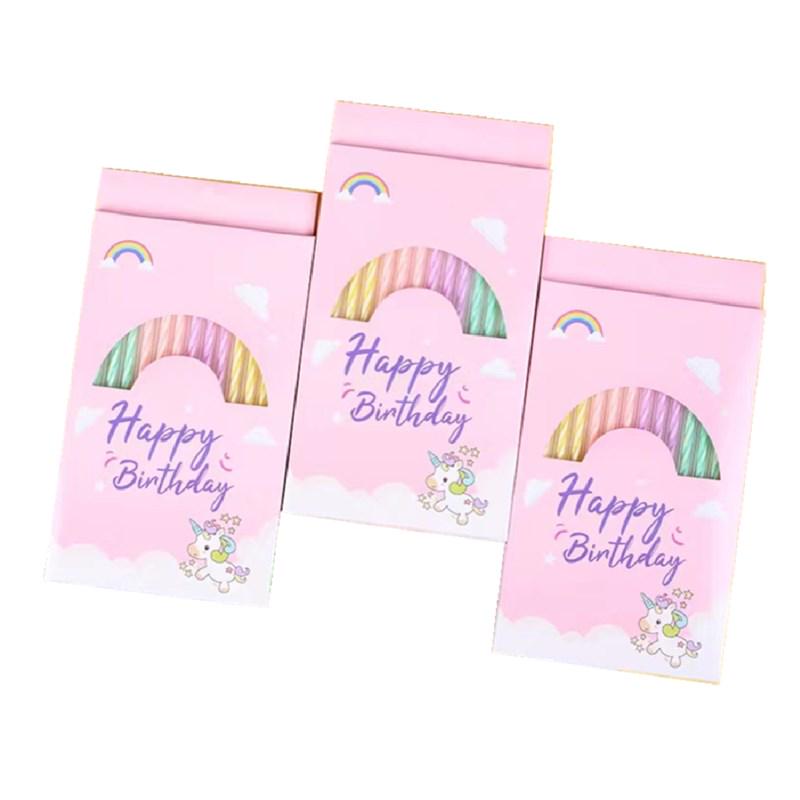 Gold-Plated Number Candle Set (50 Pieces) - Free Shipping, One-Year-Old Birthday Cake Decorations
