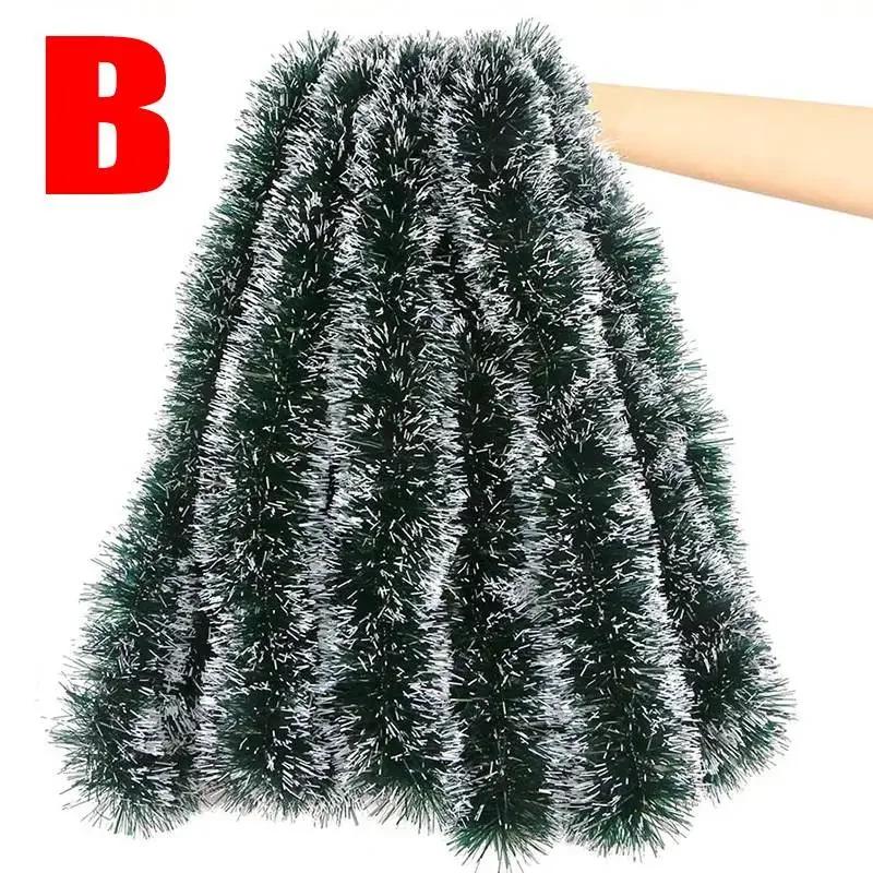 Weihnachten Lametta Bänder Grün Cane Band Girlande Weihnachtsbaum Hängen Pendent Kranz Ornament Home Party Decor Supplies Großhandel