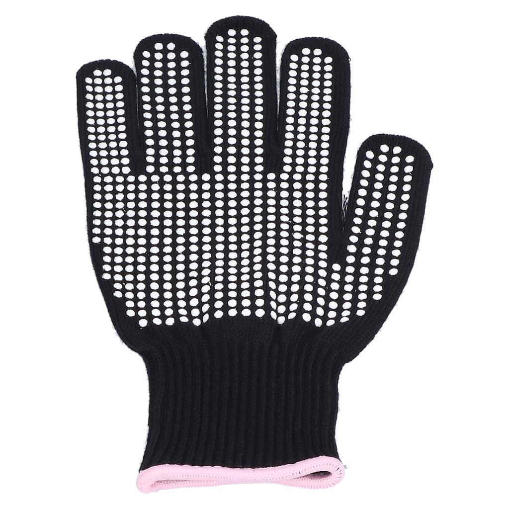 4Pcs Heat Resistant Gloves High Temperature Resistant Anti Scalding Mitts with Silicone Bumps