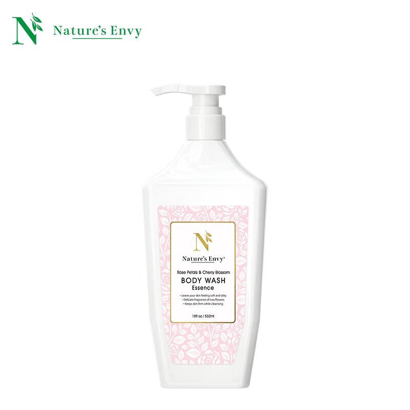 Nature s Gate Cherry Blossom Rose Shower Gel
