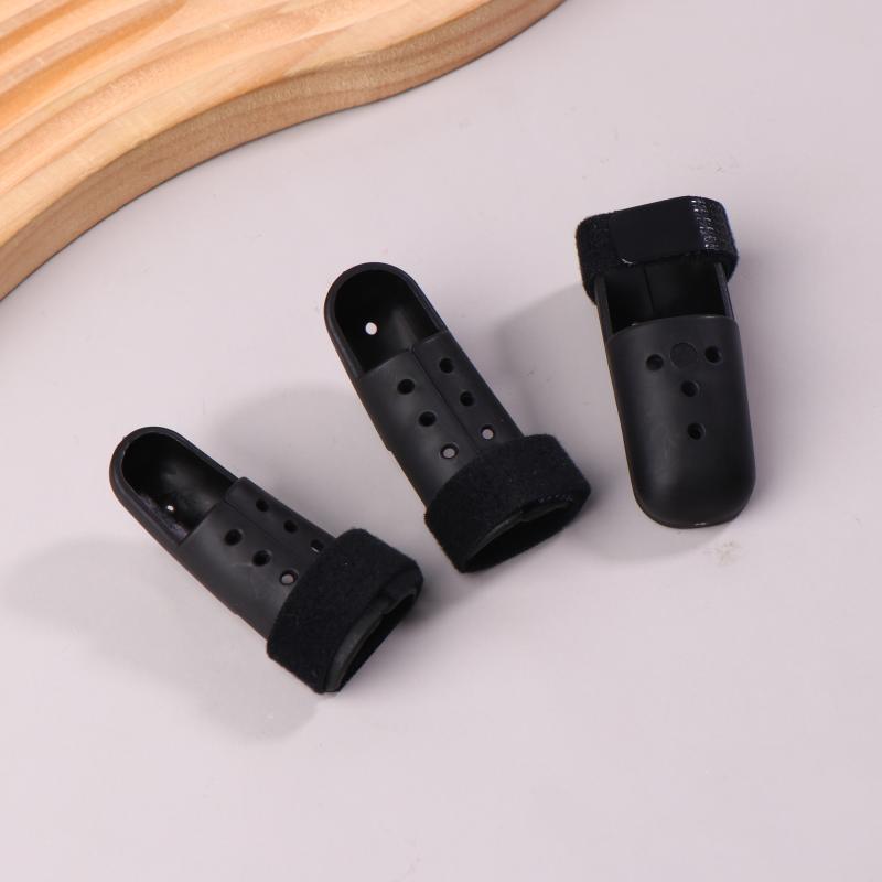 Black Finger Splint Brace Adjustable Finger Support Protector For Fingers Arthritis Joint Finger Injury Brace Pain Relief