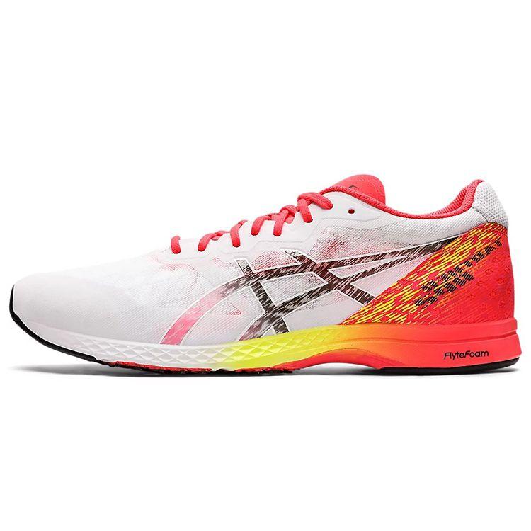 Asics Tarther Rp 2 Comfortable Cushioning Low-Top Marathon Running Shoes Men sneaker White Red 1011B381-100