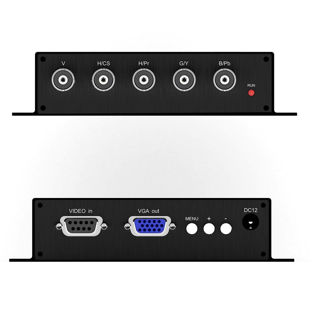 Convertidor De Vídeo Industrial XVGA BOX RGB A VGA RGBS A VGA Convertidor De Vídeo Para Monitor Industrial Gbs 8219 Enchufe Ue