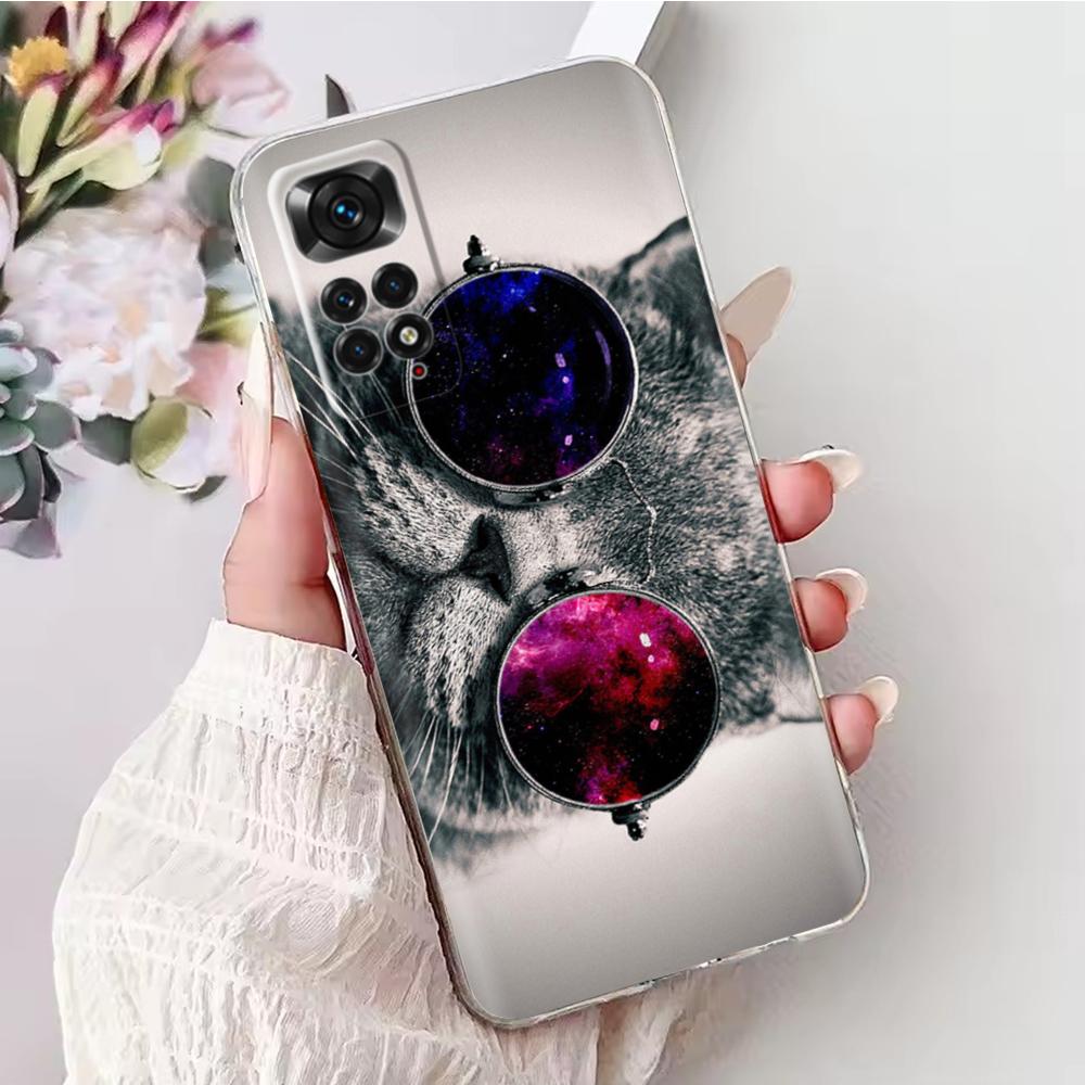 Soft TPU Case For Redmi Note 11 Pro Plus Case Butterfly Painted Phone Silicone Back Cover For Xiomi Redmi Note 11 Note11 Pro 11S