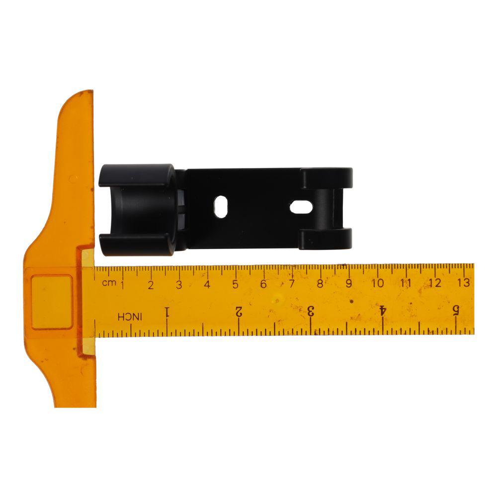 Adjustable Shower Arm Black Cradle Wall Mounted Durable Shower Holder Bracket Shower