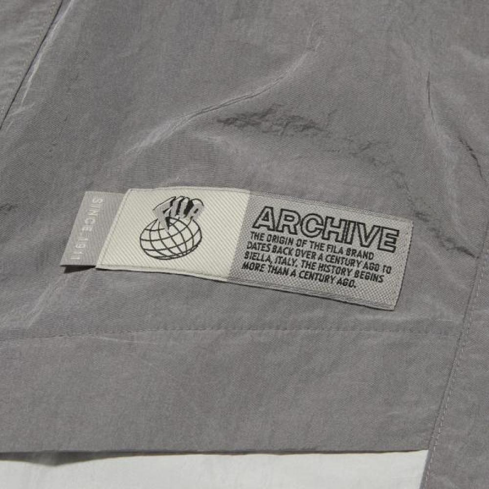 Fila Color Block Jogger Pants With Crinkle Mesh Lining