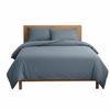 Housse de couette 140 x 200 cm Contemporain uni orage
